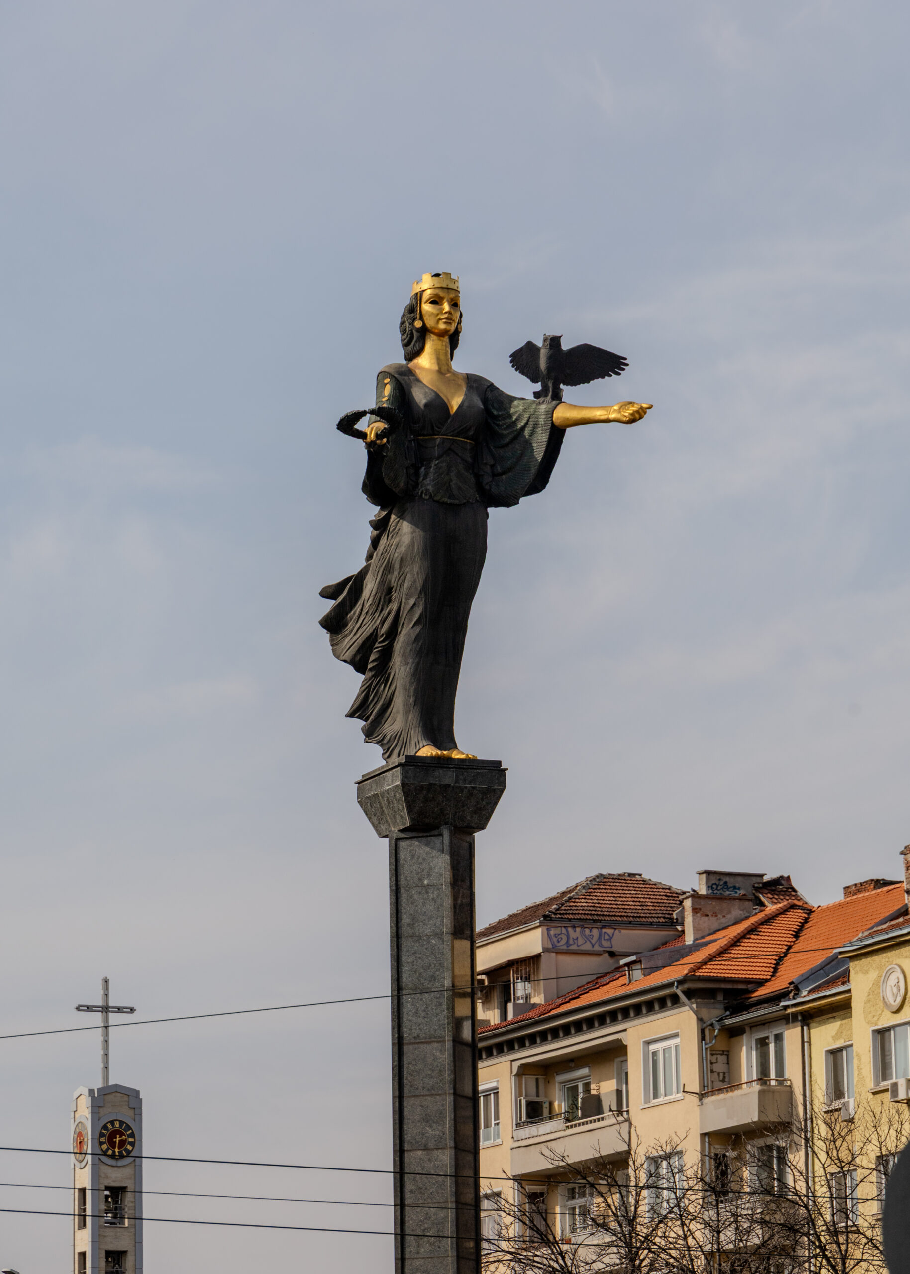 Monument of Saint Sofia in Bulgarije