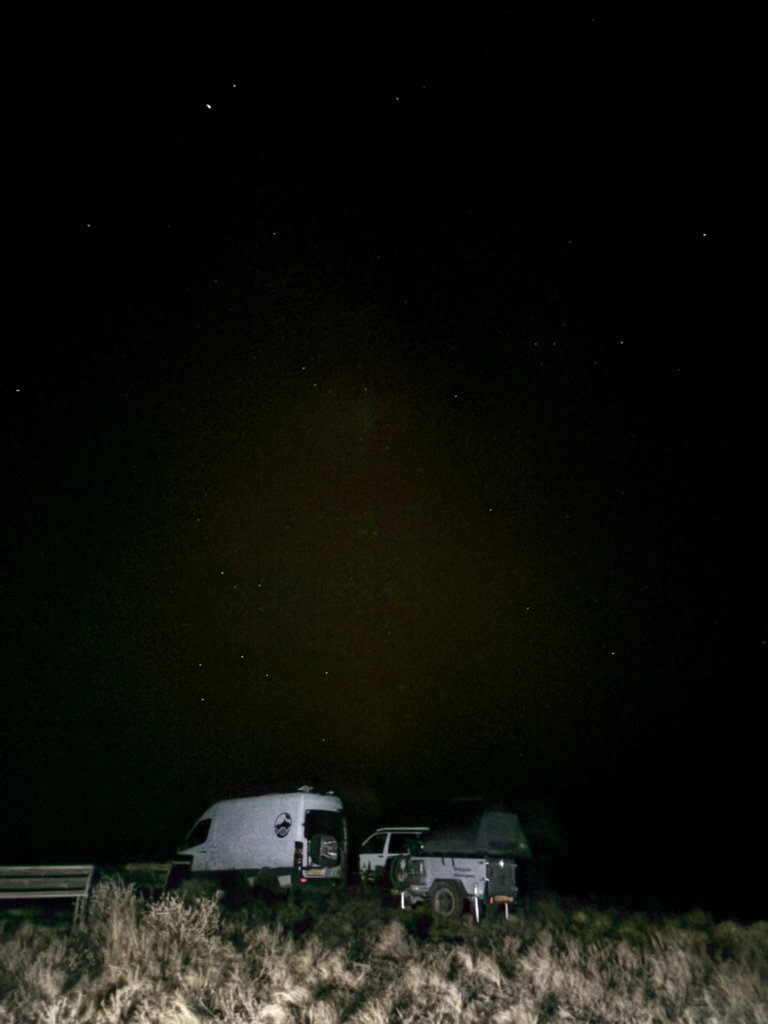 Sterrenhemel Steppe Kazachstan