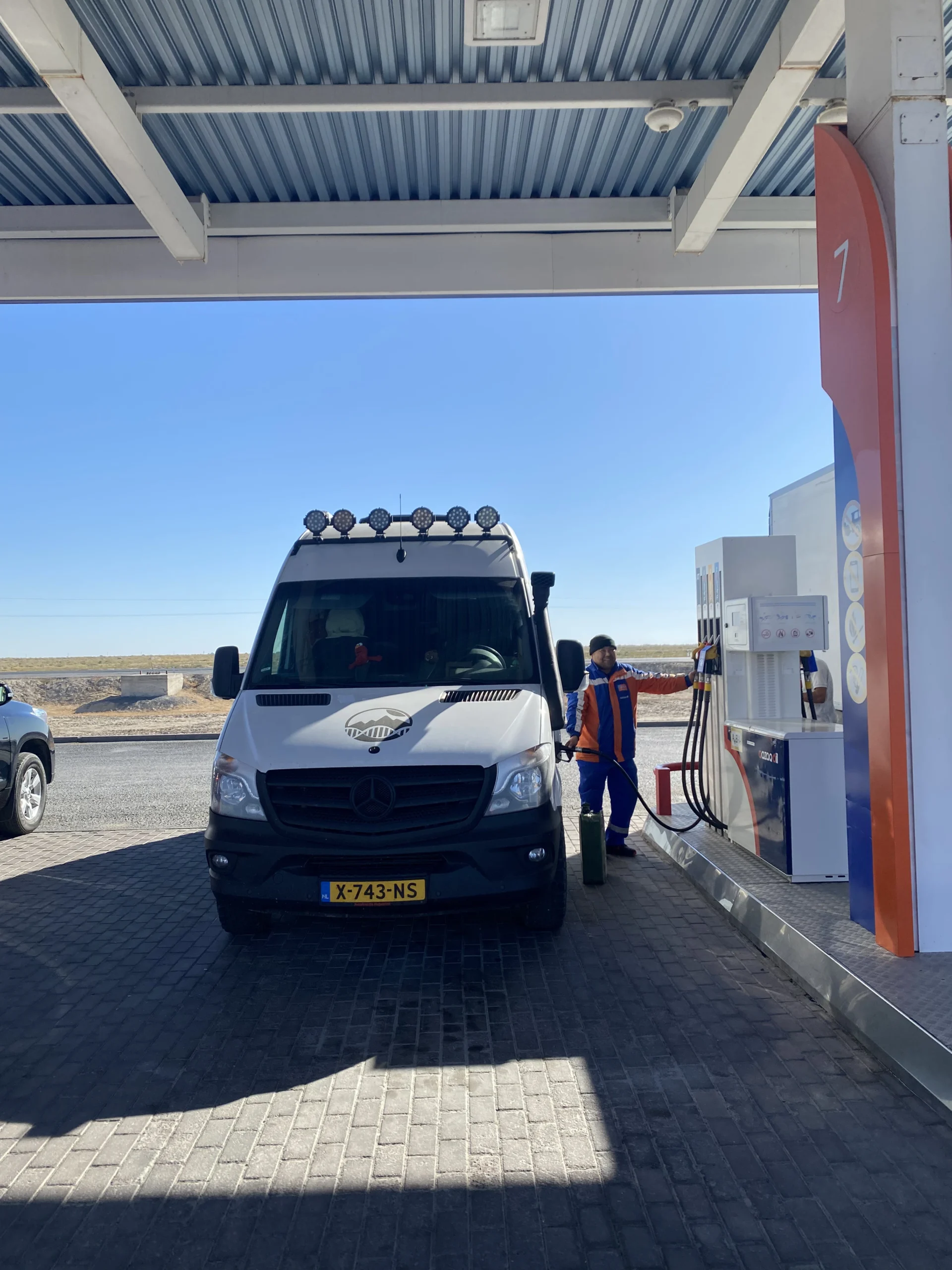 Tanken in Kazachstan