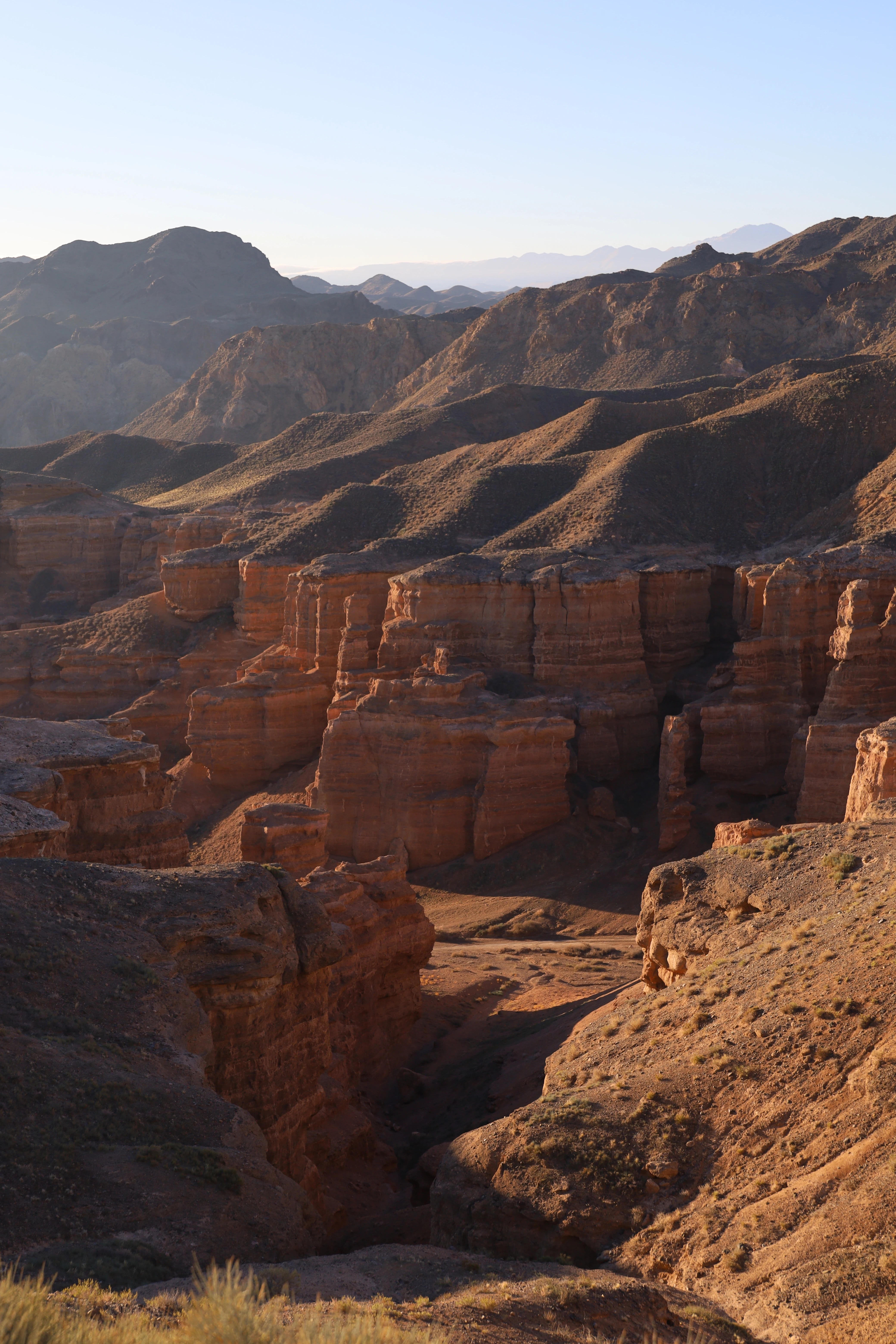 Uitzicht Charyn Canyon Kazachstan