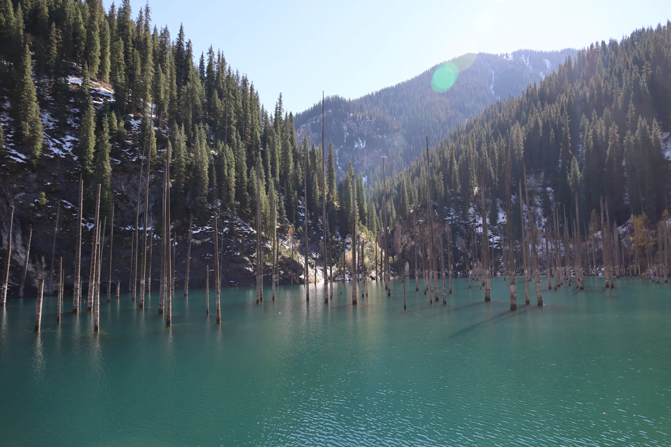 Kaindy Lake Almaty Kazachstan