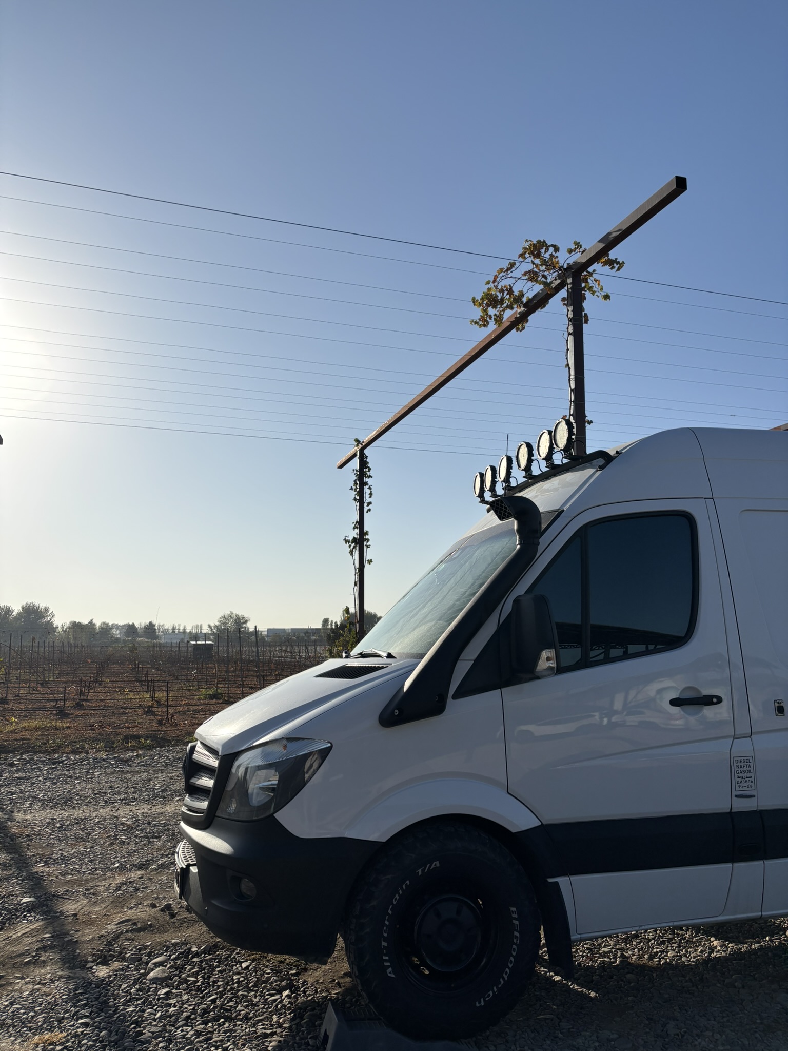 Buscamper parkeren Uzumfermer