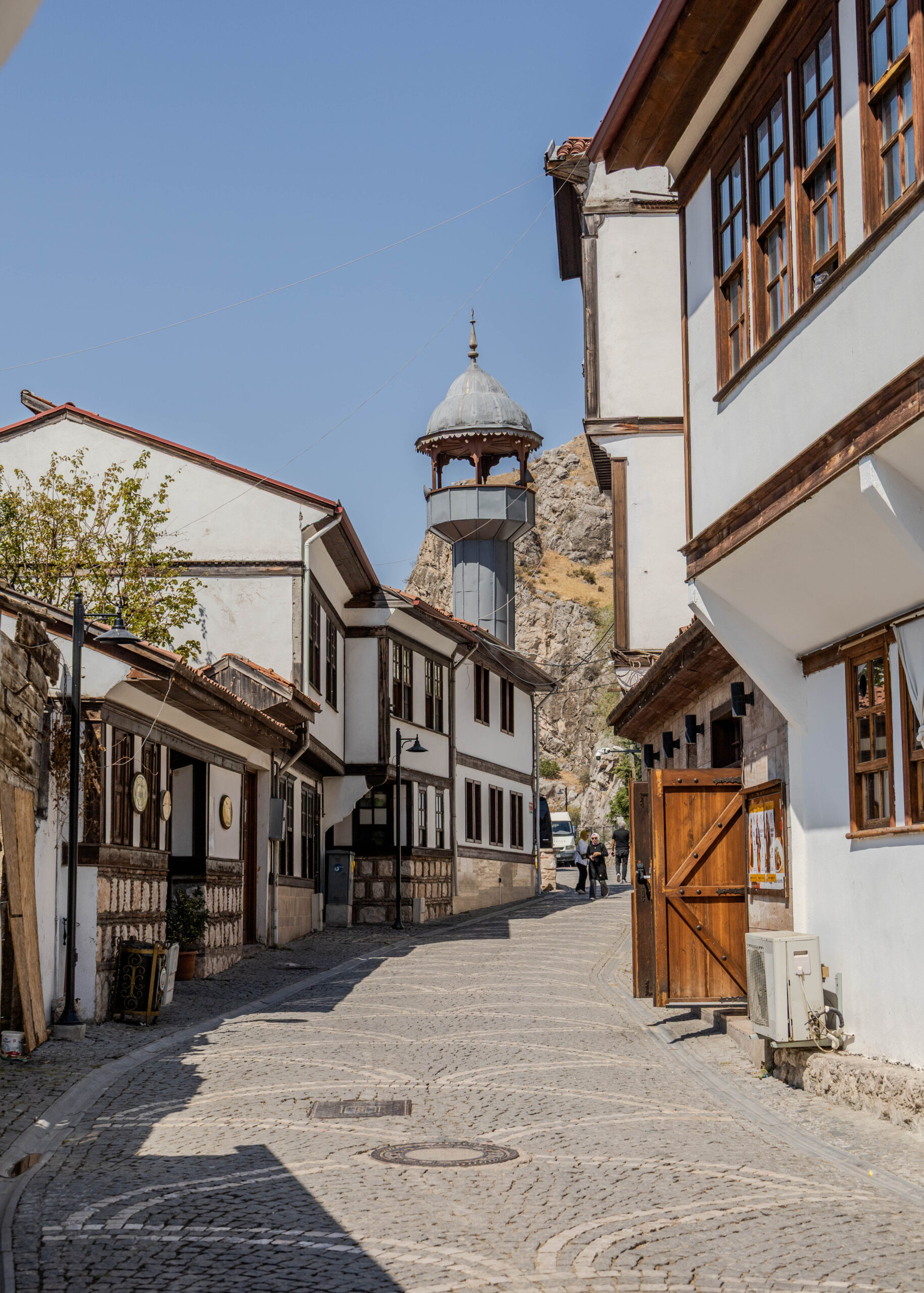Straten van Amasya in Turkije