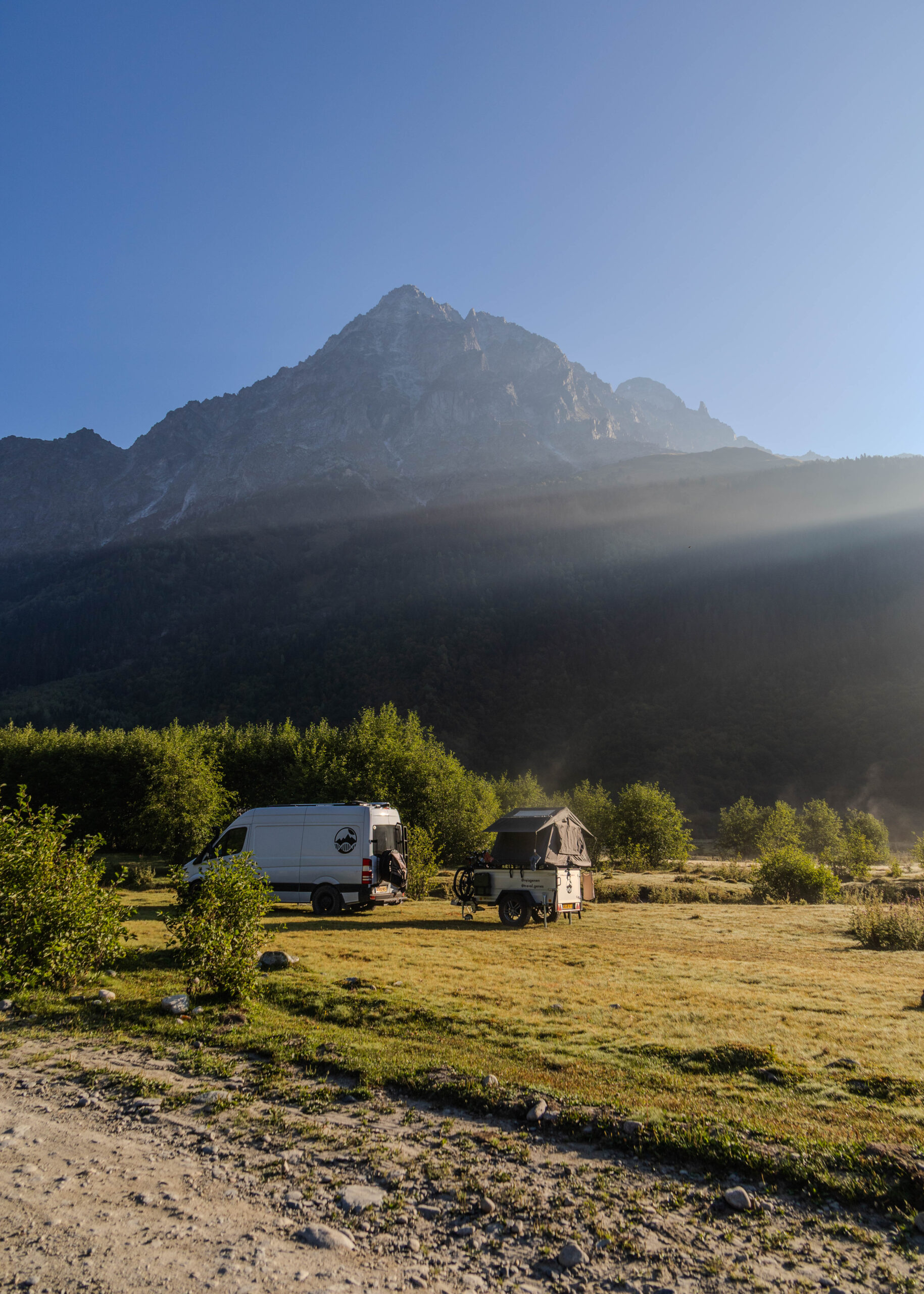 Camperleven in Georgië