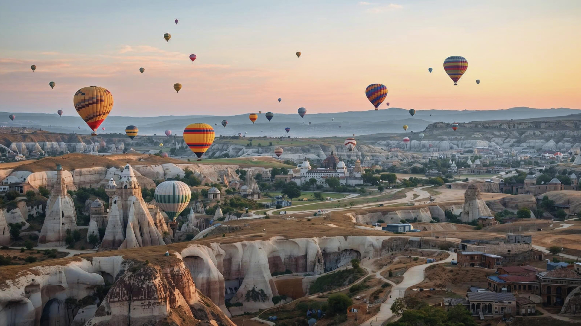 Achtergrond Cappadocie