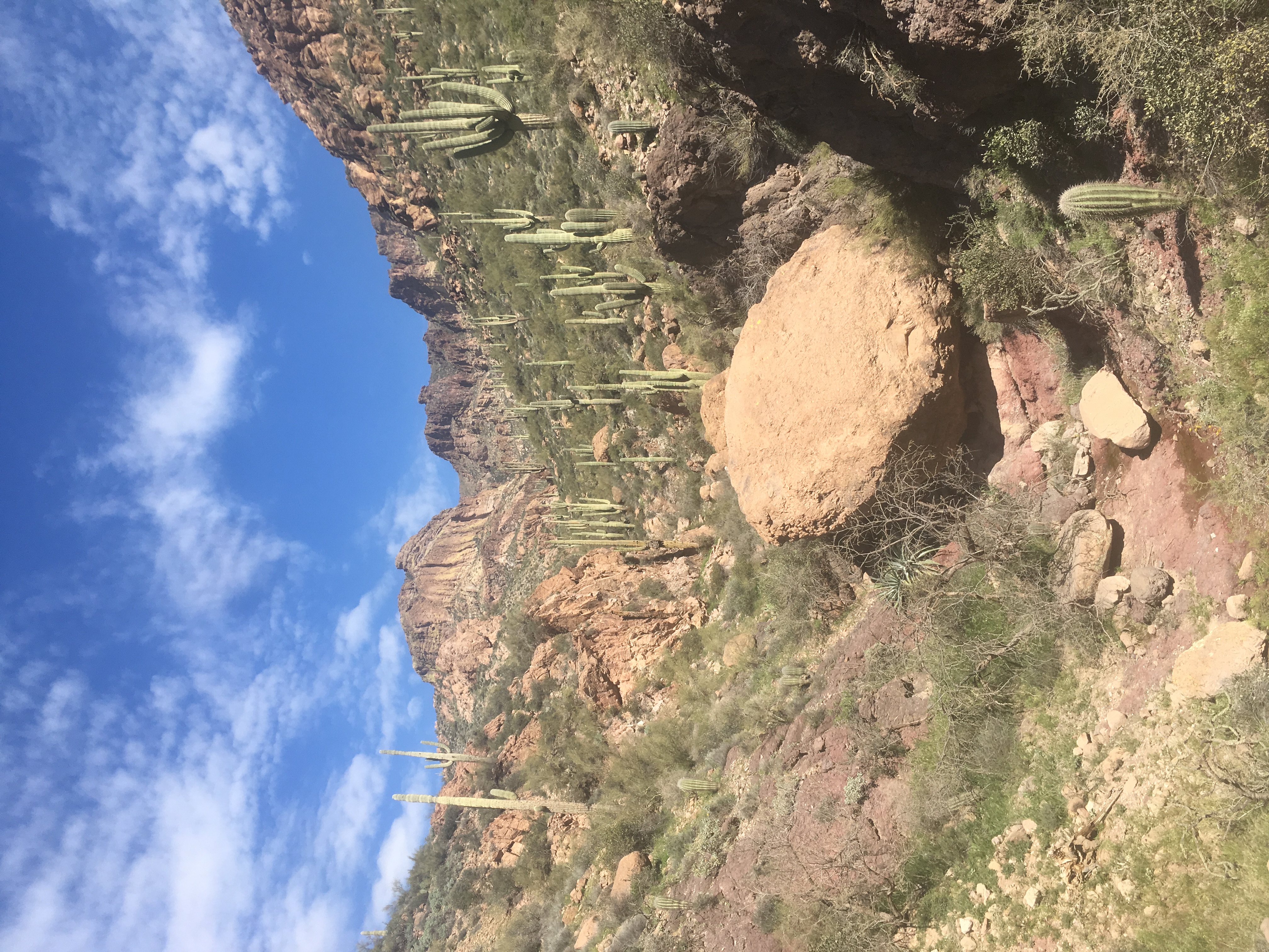 Uitzicht Apache Trail