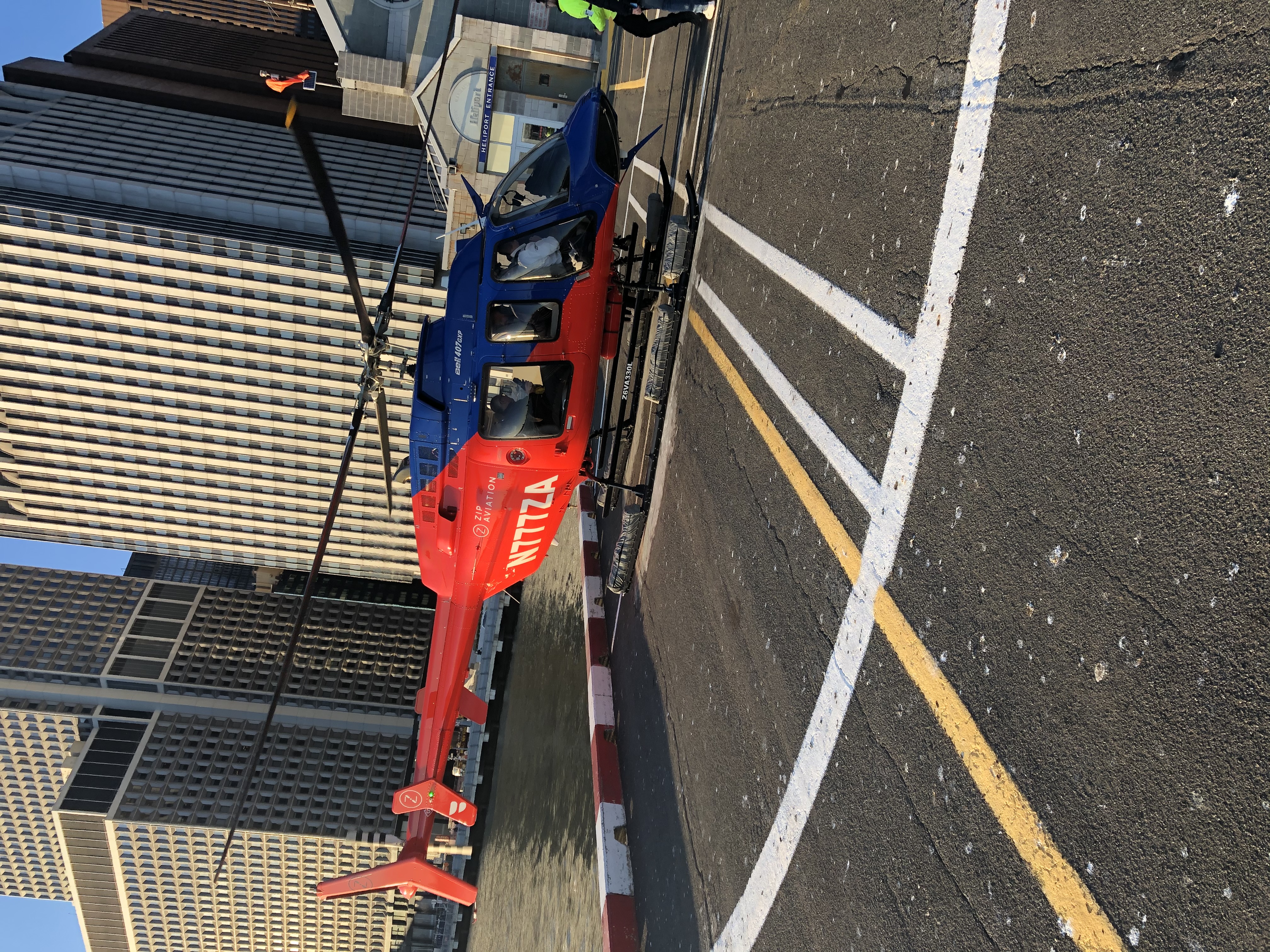 Helikoptervlucht over New York City