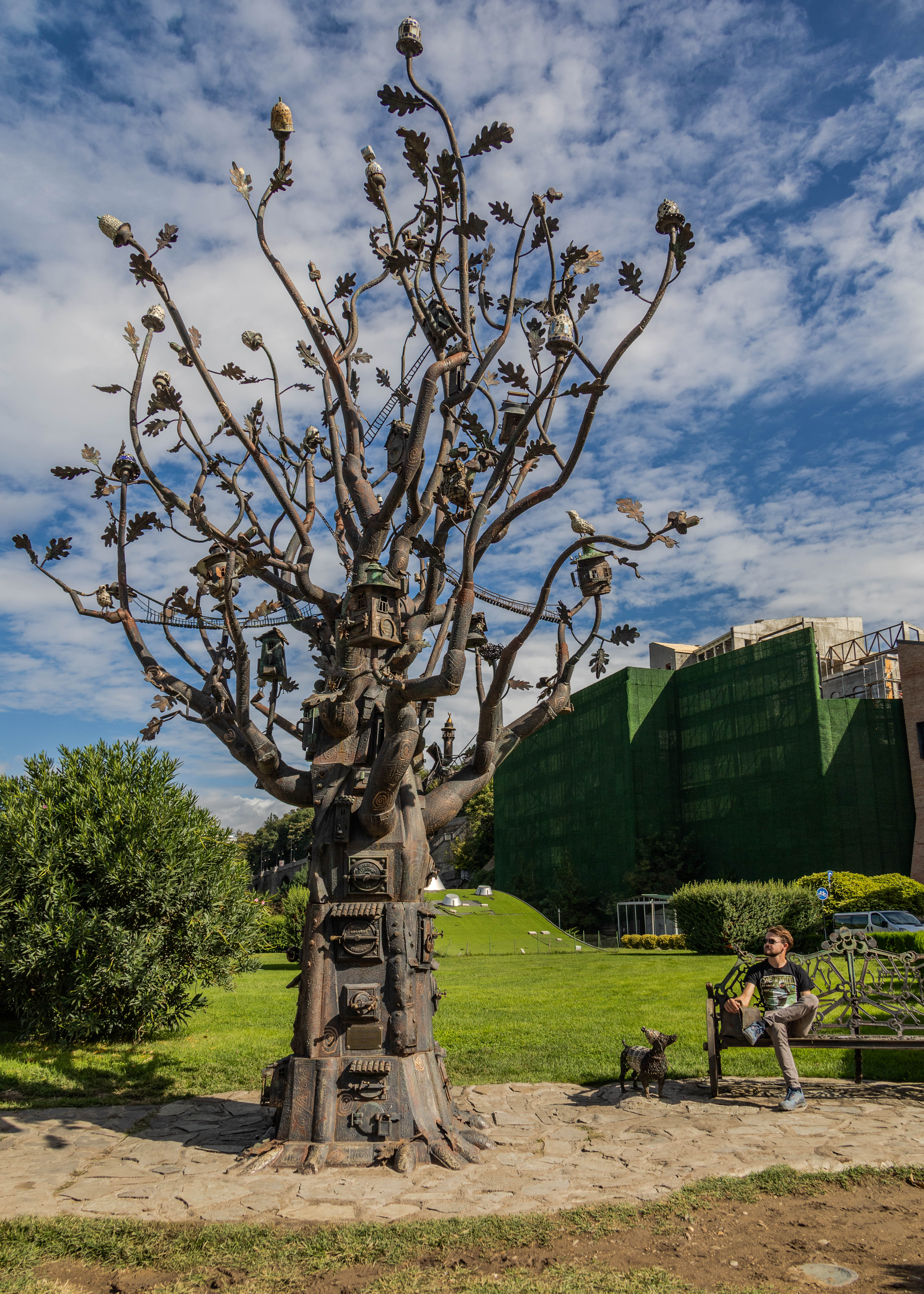 Kunstwerk Rike Park in Tblisi