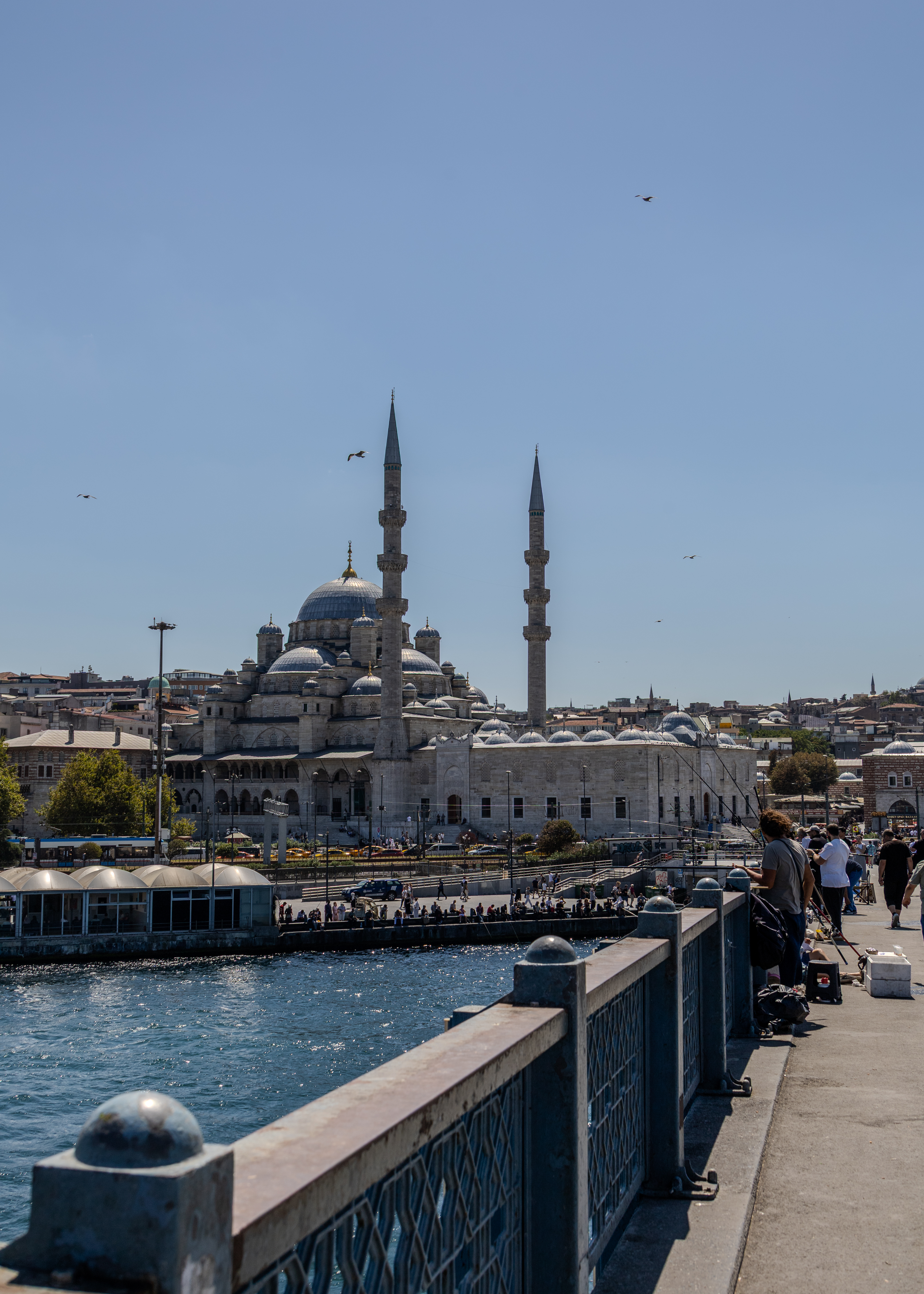 Uitzicht van Galata Bridge Istanbul