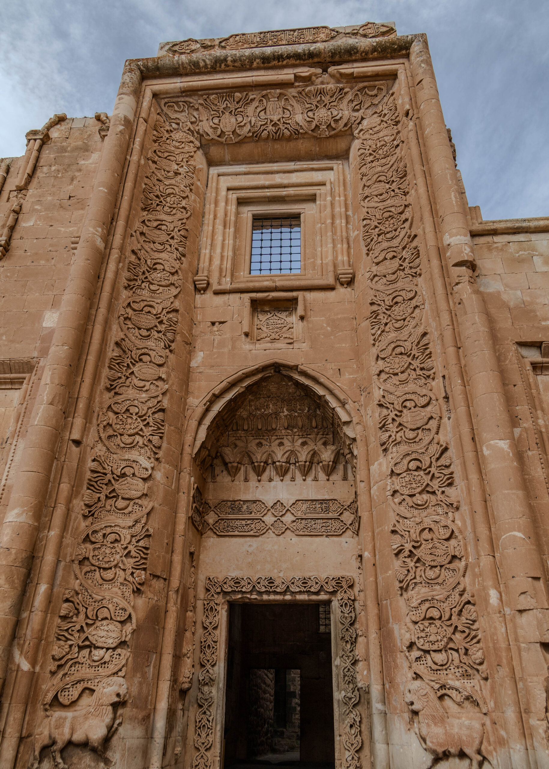 Architectuur Ishak Pasha Palace in Turkije