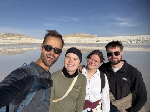 Selfie Tuzbair Zoutmeer