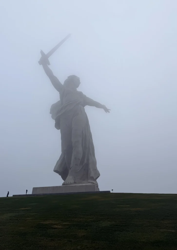 Motherland Calls monument in Volgograd