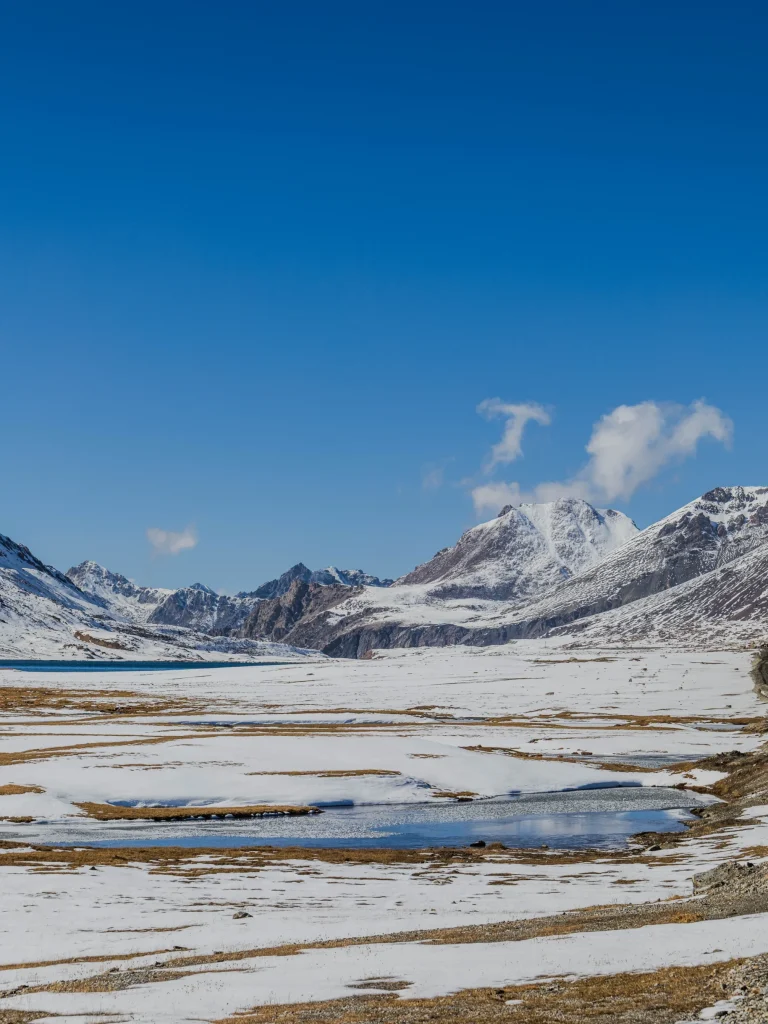 Arabel Plateau in de sneeuw