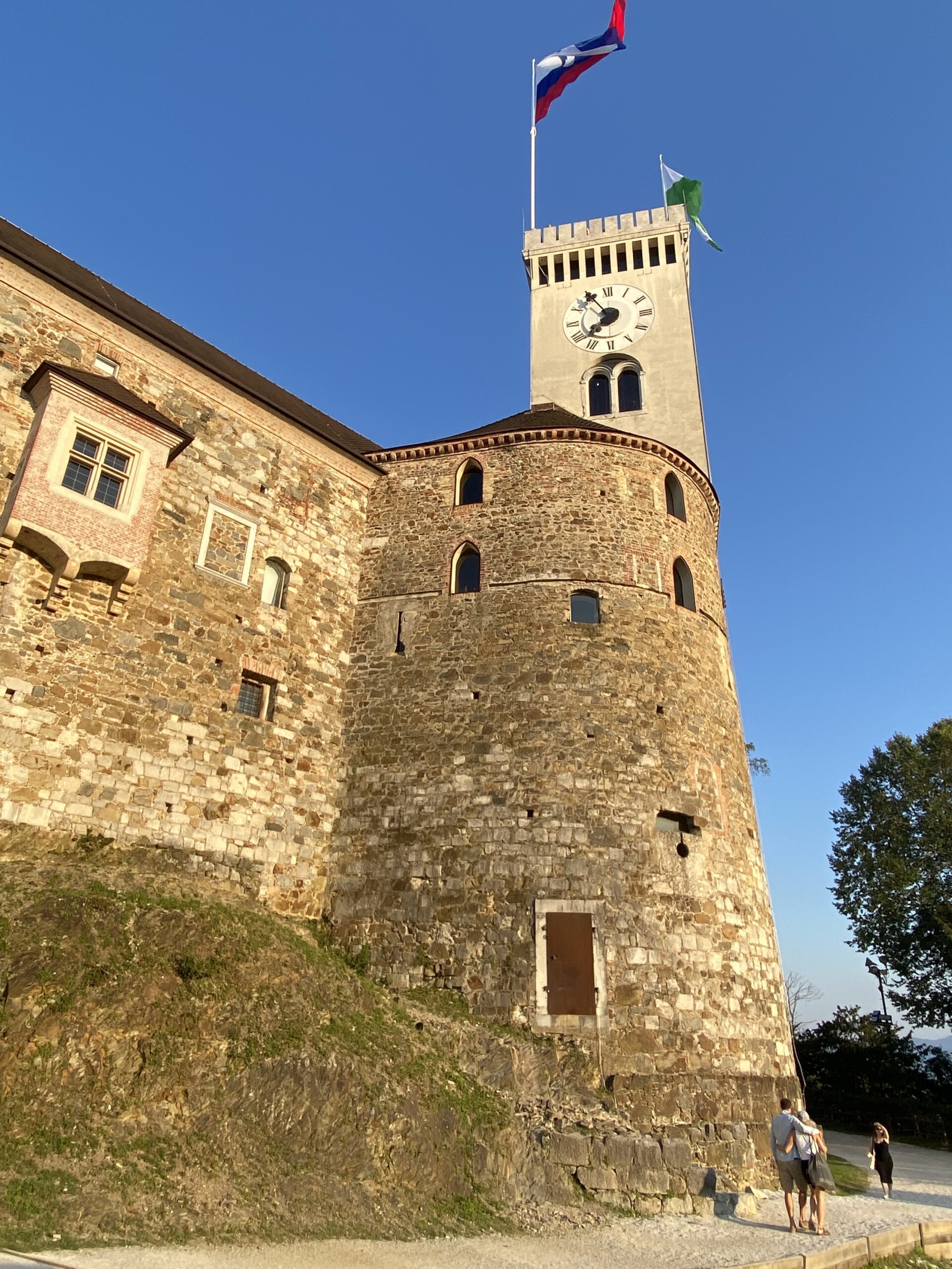 Kasteel in Ljubljana